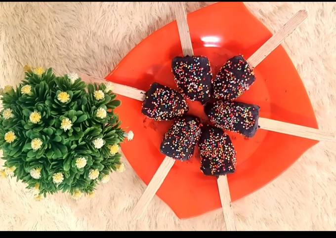 Resep Es Stik Pisang Coklat yang Enak Banget