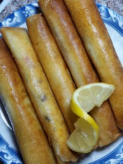 صورة لوصفة بوراك بالبطاطا والجبن المرافق الأساسي 😋😚 للشوربة 🍲