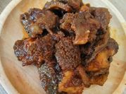 Gambar ungkep usus sapi babat
