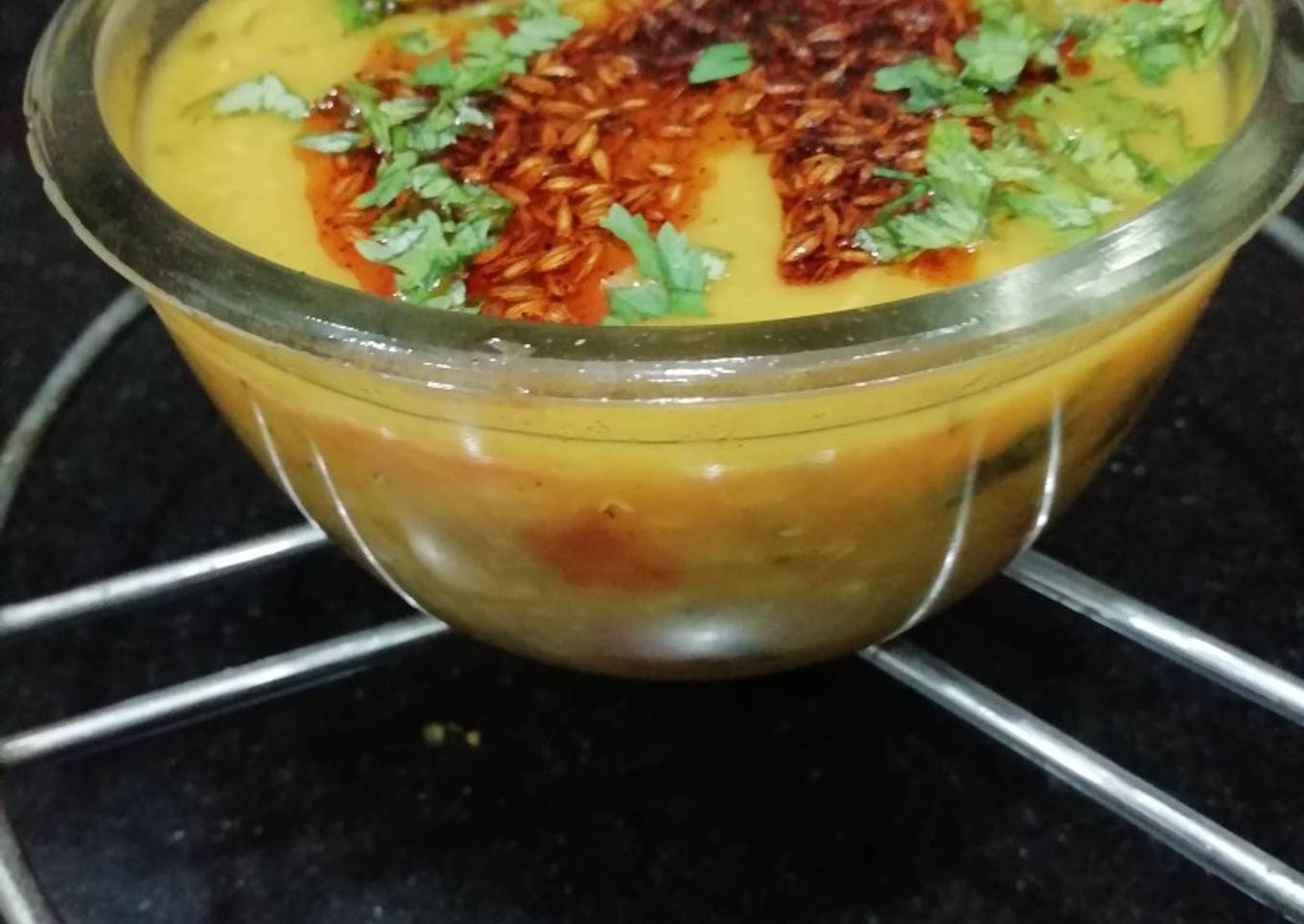 Dhuli Moong Dal Tadka