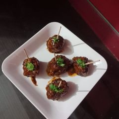 A picture of Dry veg balls.