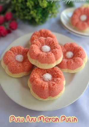 Foto resep Putu Ayu Klasik Merah Putih (Gluten Free)