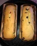 Budín de frutas y chispas de chocolate 🍫