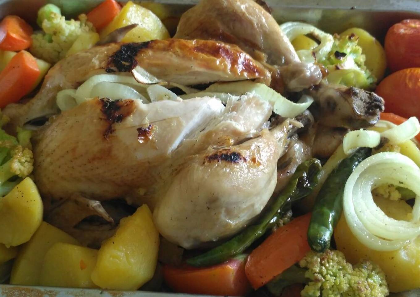 Ayam panggang oven