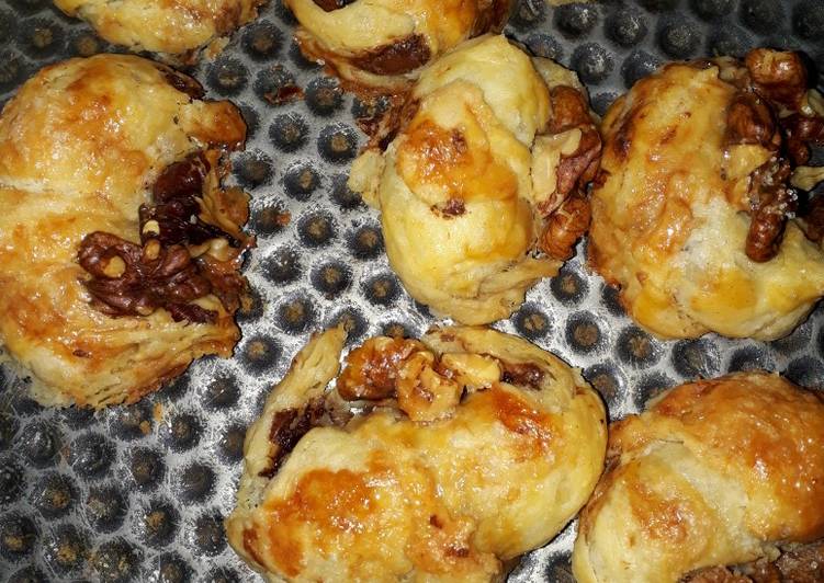How to Prepare Homemade Walnut pie