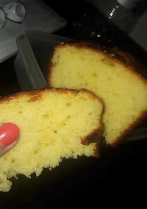 Una foto de Budín de Limón