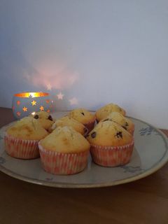 Φωτογραφία της συνταγής Chocolate chip and vanilia cupcake με πορτοκάλι