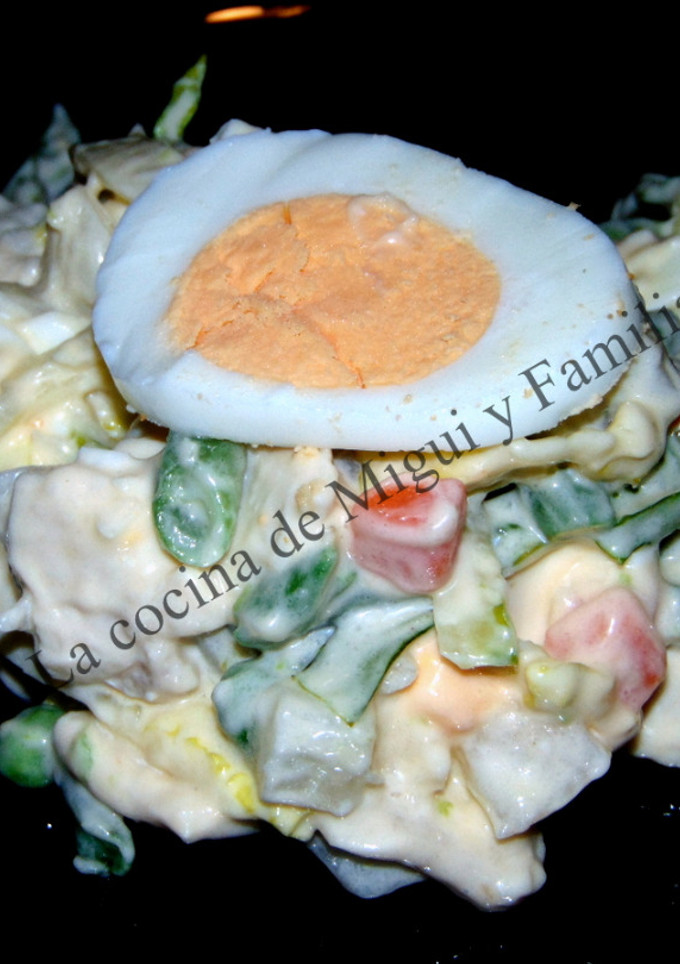Una foto de Ensaladilla de pollo