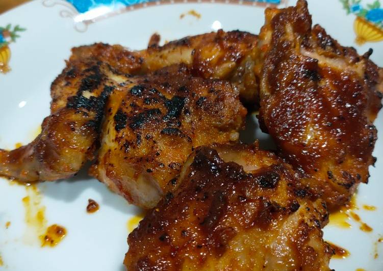 Cara Gampang Membuat Ayam bakar bumbu rujak yang Menggugah Selera