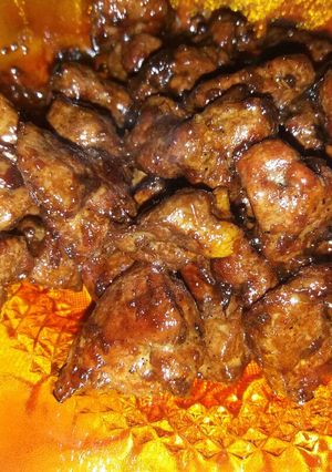 Foto resep Hati Ayam Lada Hitam