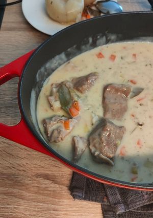 Une photo de Blanquette de veau (recette de Grand Mère)