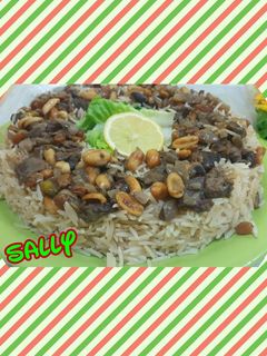 صورة لوصفة ارز بالخلطة