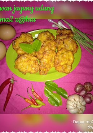 Foto resep Bakwan jagung udang