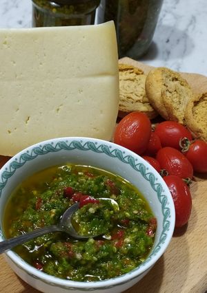 Foto di Crema di peperoncini piccanti