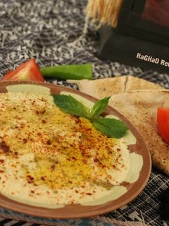 صورة لوصفة حمص بطحينة