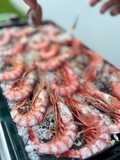 Gamba roja a la plancha