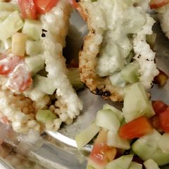 Sabudana 🌮 taco's A picture of Sabudana 🌮 taco's.