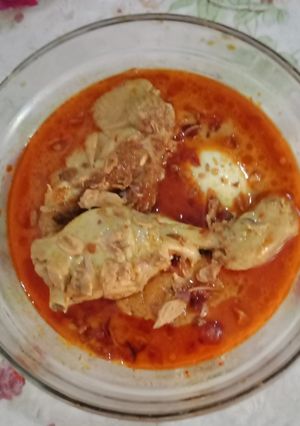 Foto resep Ayam Kuah Bumbu Rujak