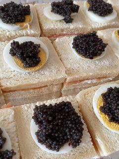 Una foto de Canapés de salmón