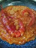 Arroz meloso con carabineros 🦐