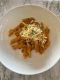 Penne rigate Pasta roja