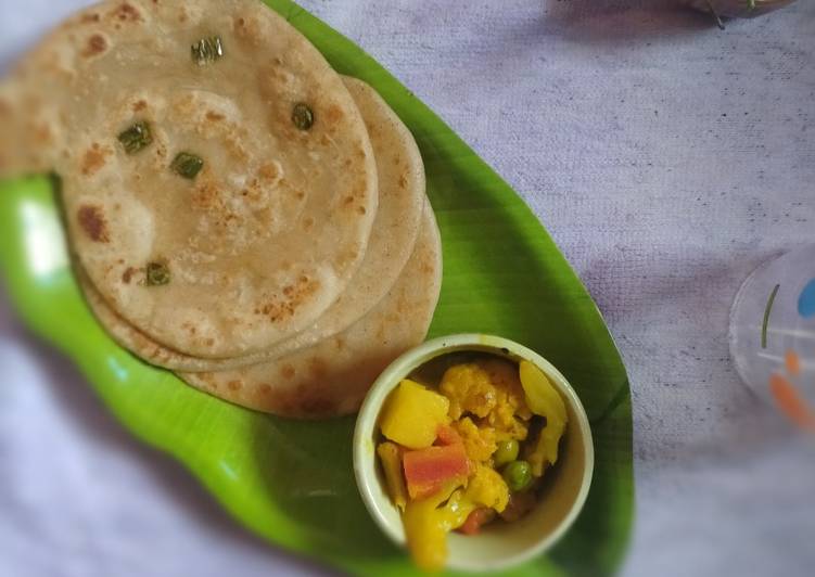 How to Make Perfect Mirchi Ring Paratha