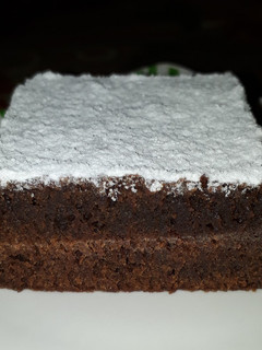 Una foto de Brownies con Cacao en Polvo🍫