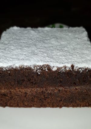 Una foto de Brownies con Cacao en Polvo🍫