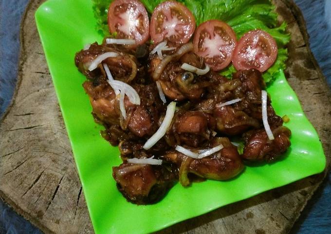 Resep Ayam Saus Mentega, Enak