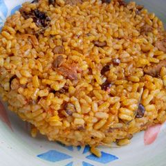 A picture of Locust beans rice.