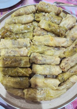 صورة لوصفة محشي الملفوف (الكرومب)
