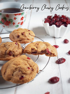 Foto resep (1.47) Cranberry Chewy Cookies