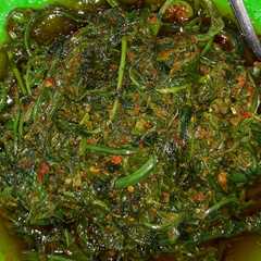 รูปของ Tumis pakis hijau