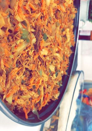 صورة لوصفة صينية الخضار مع الدجاج بالتوست