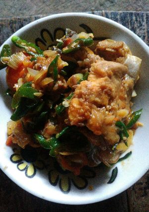 Foto resep Ikan cakalang cabe ijo
