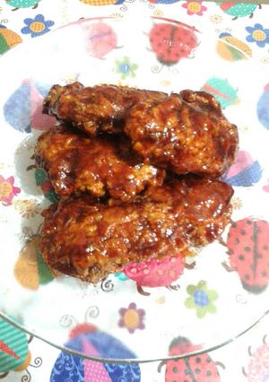 Foto resep Sayap ayam pedas ala richeese 🐥🐥