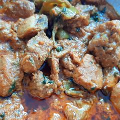 A picture of Quick Karhai chicken❤💥.
