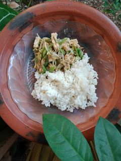 Foto resep Tumis tempe, tauge, kacang panjang