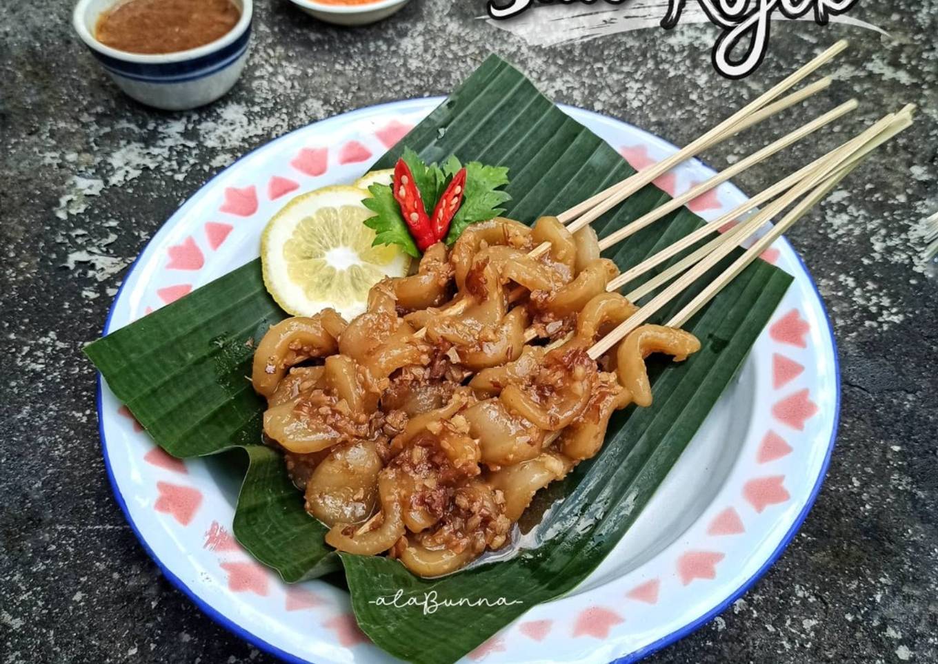 696. Sate Kojek Kendal (Sate Cilok Jadul)