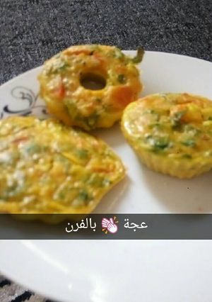 صورة لوصفة عجة بالفرن