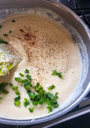 Una foto de Salsa bechamel doble queso