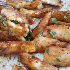 A picture of Cassava Soya stick#4 week challenge.