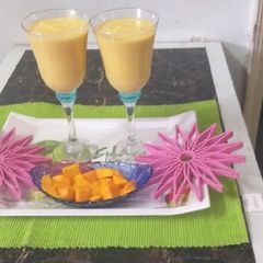 A picture of Mango lassi.