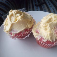 Strawberry Cupcakes A picture of Strawberry Cupcakes.