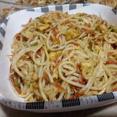 Fajita spaghetti A picture of Fajita spaghetti.