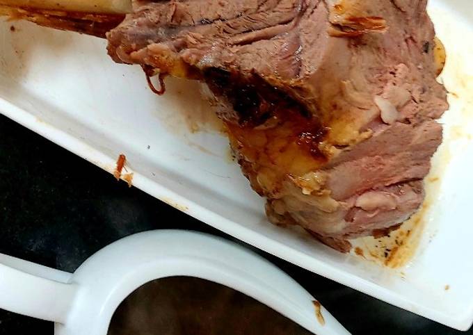 Step-by-Step Guide to Prepare Ultimate My Roast Lamb and Minted Gravy 🥰