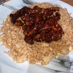 A picture of Crispy Chilli Beef.