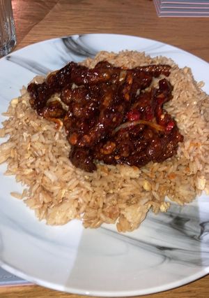 A picture of Crispy Chilli Beef.