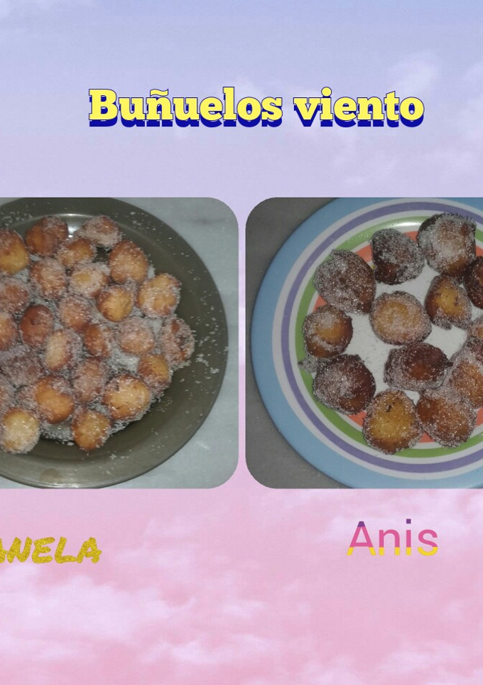 Una foto de Buñuelos de viento