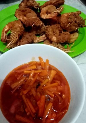 Foto resep Udang asam manis